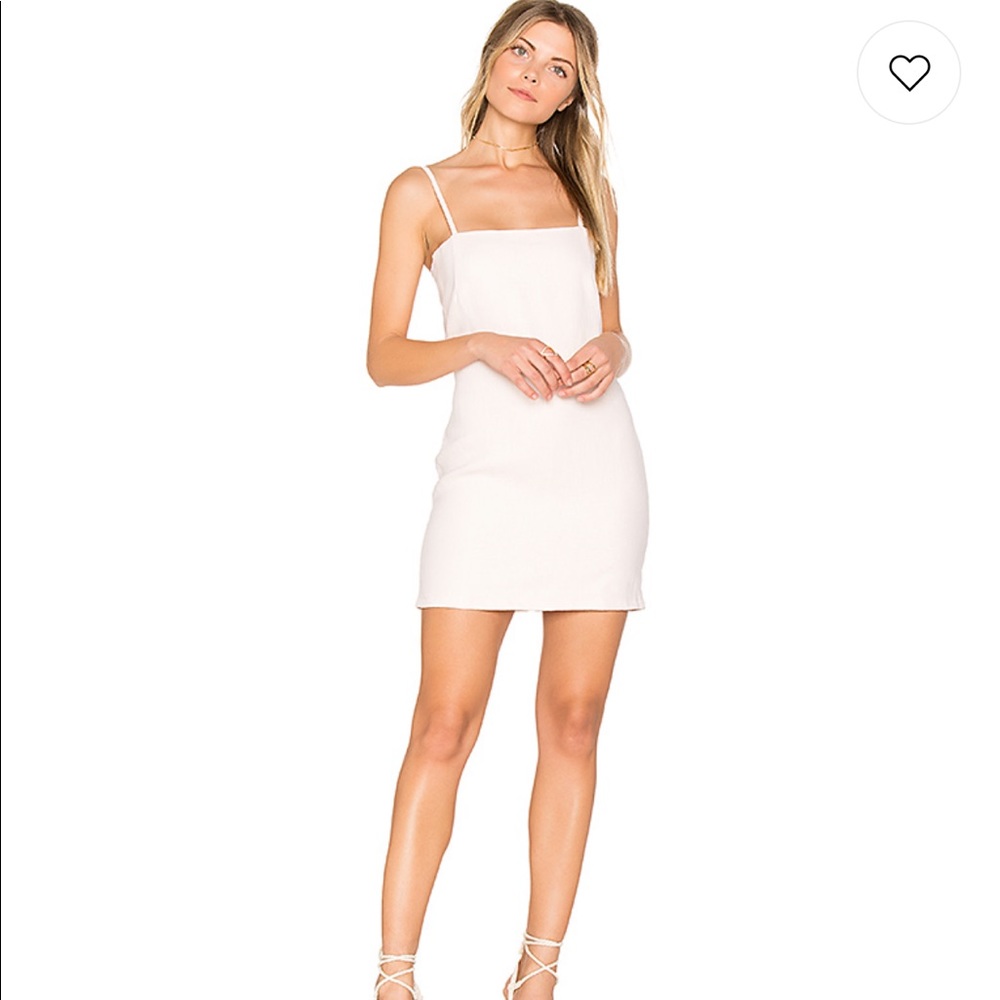 Light pink mini dress